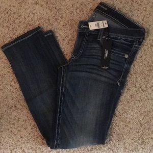 Express Jeans!  Skinny low rise jeans. 6 short.